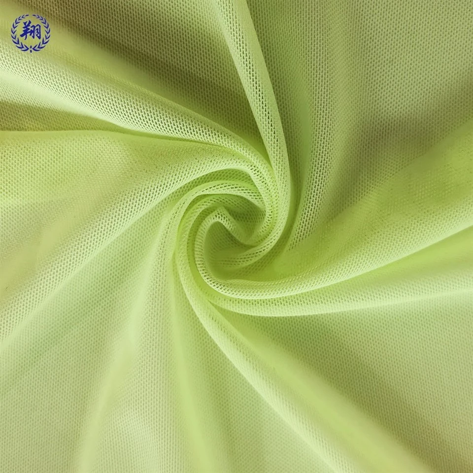 Nylon Spandex Power Net Fabric factory